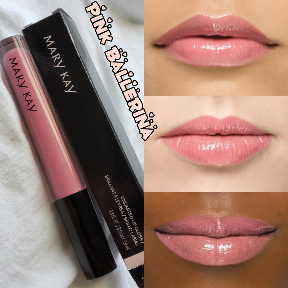 Mary Kay Unlimited Lip Gloss -Pink Ballerina - Picture 1 of 4